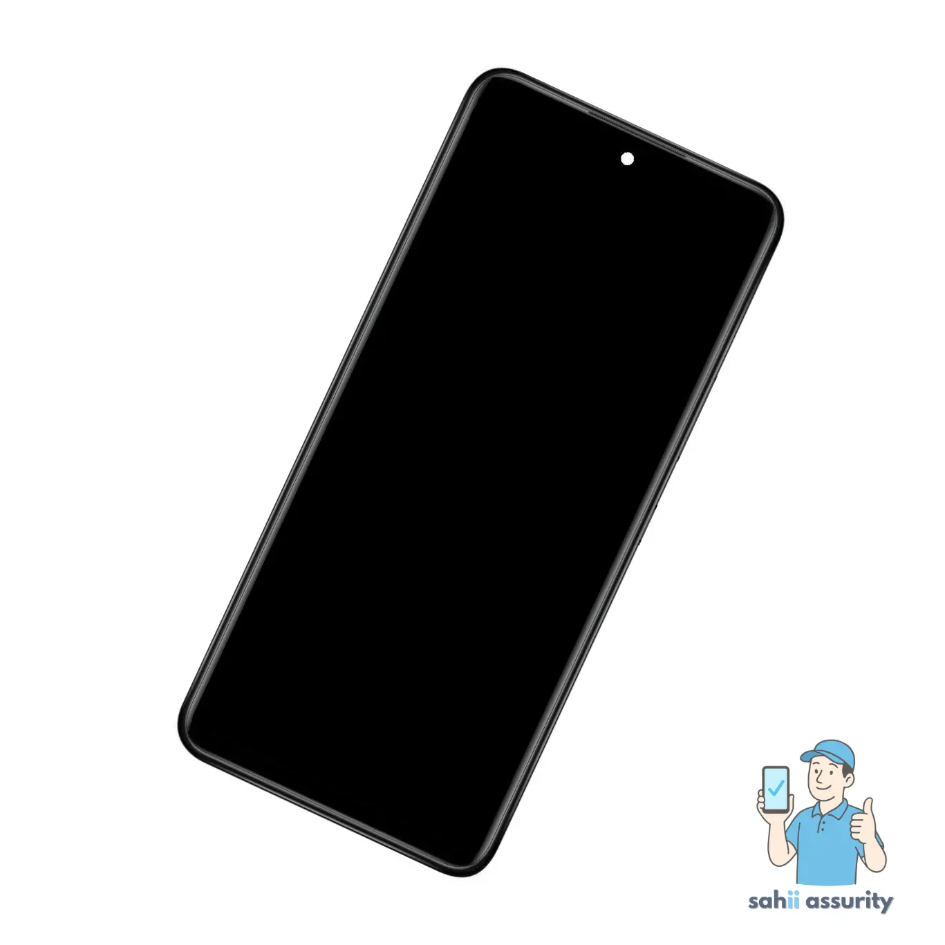 Fingerprint Sensor with Flex Cable for Infinix Hot 11s Black